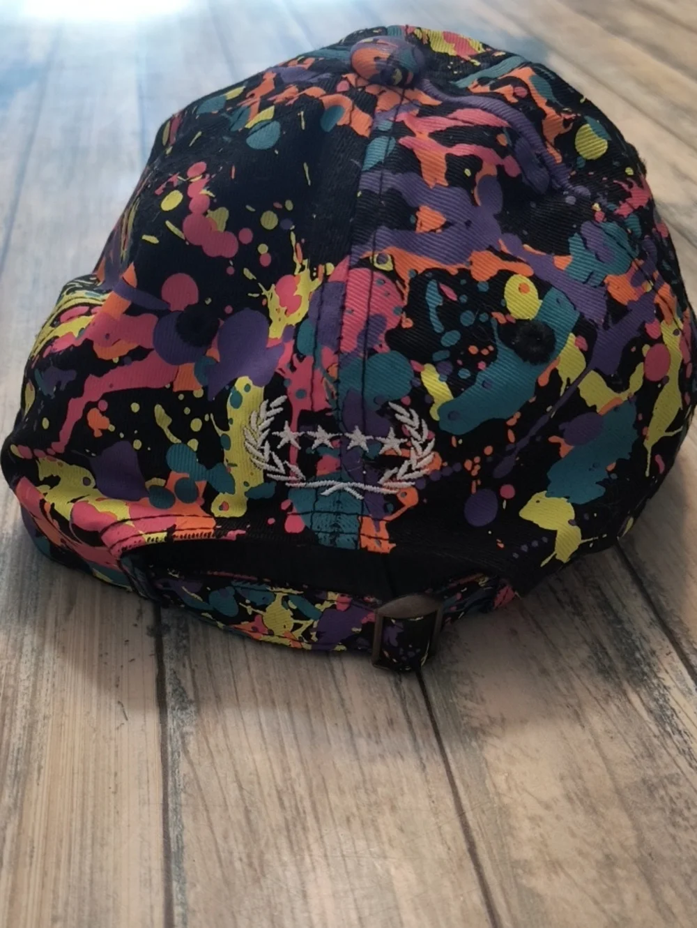 Field Grade Cap Adjustable Paint Splatter No F*CKS Given